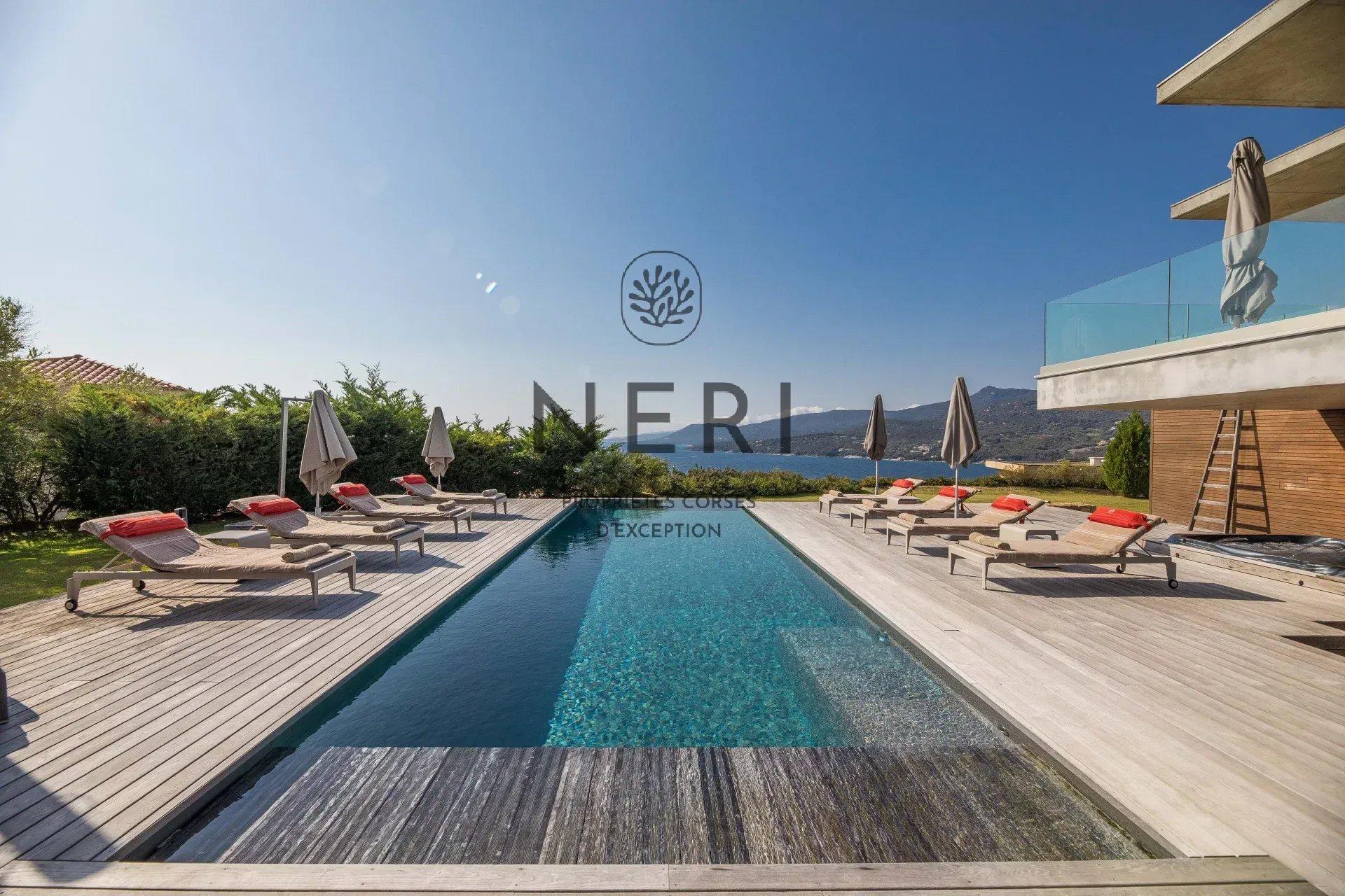 Superbe villa contemporaine à Propriano avec piscine